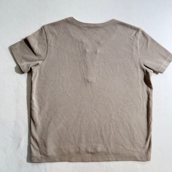 Speculation Petite Short Sleeve Rib Knit Sweater Woman's PL *PETITE* V-neck - Picture 6 of 8